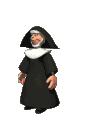Images/nun praying standing.gif